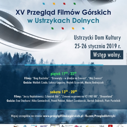 XV Przegląd Filmów Górskich w Ustrzykach Dolnych